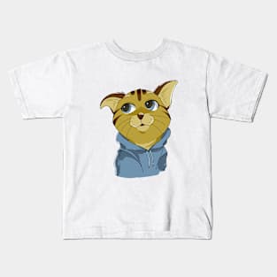 Orange cat Kids T-Shirt